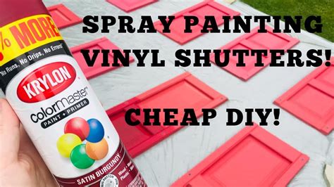 can you spray paint over vinyl lettering